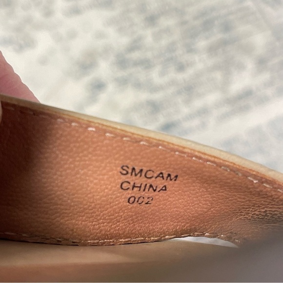 Sigerson Morrison Velcro Strap Sandal Lucite Heel - Picture 13 of 14